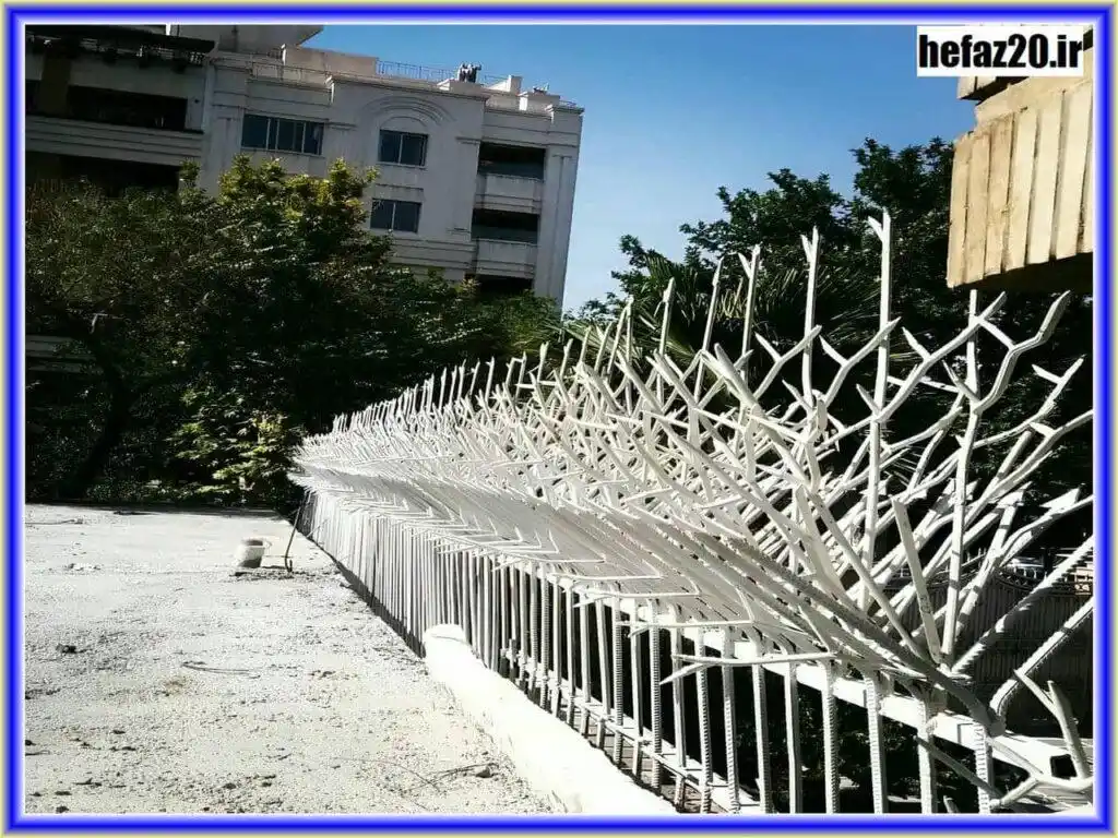 نرده شاخ گوزنی حفظ امنیت محیط حیاط