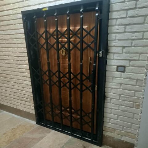 ساخت درب حفاظ آکاردئونی همراه با عکس و مشخصات