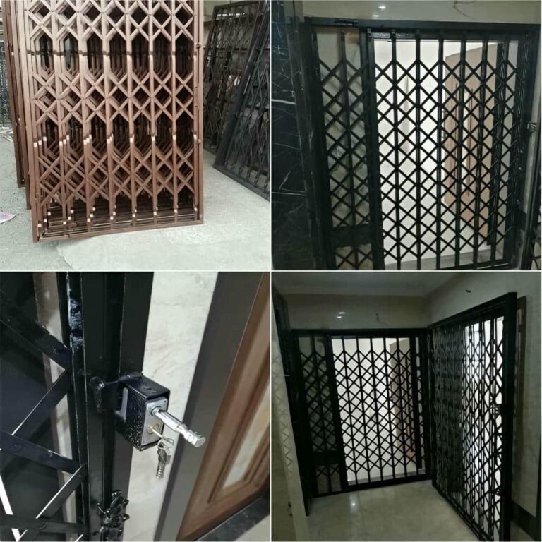 راهنمای جامع خرید درب آکاردئونی ضد سرقت برای درب آپارتمان