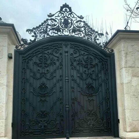 ساخت درب حیاط ورودی ویلایی