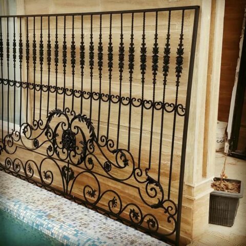 window-guard-iron-fence-wrought-iron-gf قیمت هر مترمربع حفاظ پنجره مدل جدید چقدر است؟