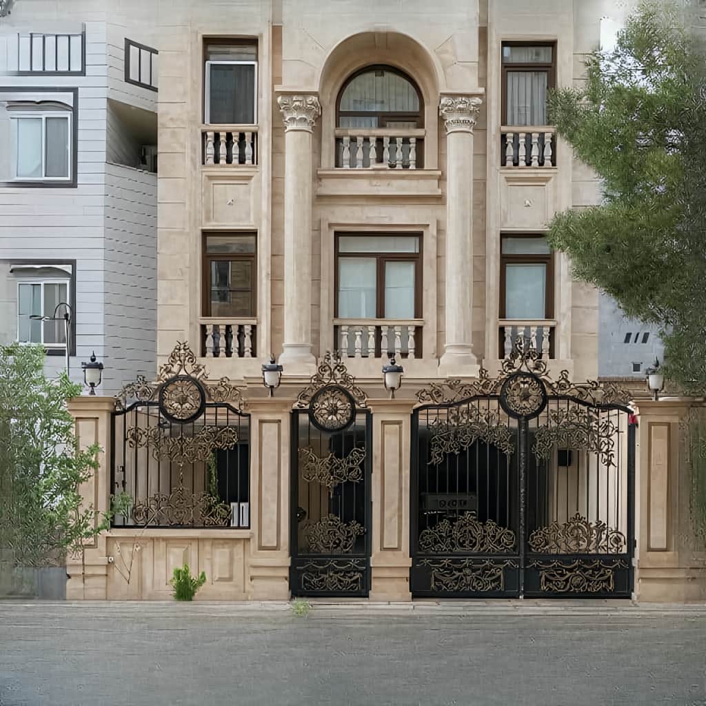 مدل جدید درب لادن مناسب ورودی ویلا و باغ