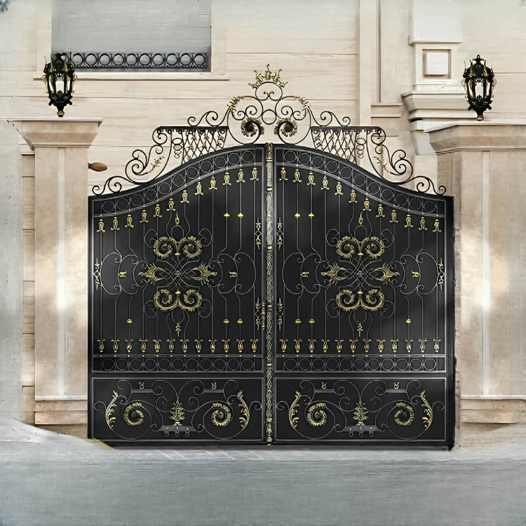 مدل جدید درب لاله مناسب ورودی ویلا و ساختمان