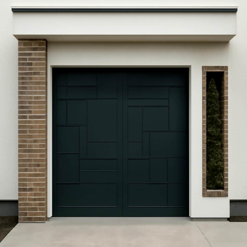 نمونه نصب درب مدرن دیلایت مستطیل