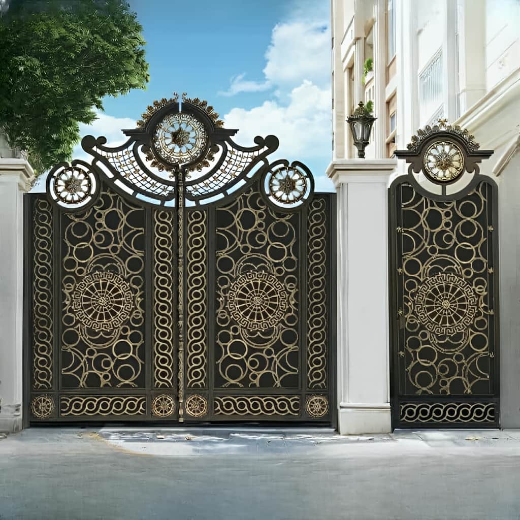 درب ورساچه طرح کلاسیک مخصوص ورودی ویلا