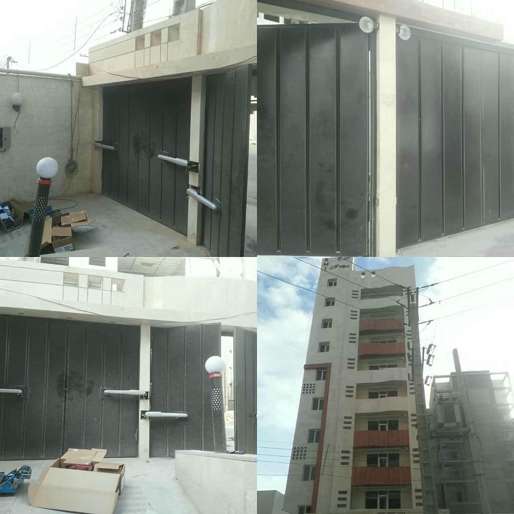 نصب جک درب پارکینگ اتوماتیک در کرج