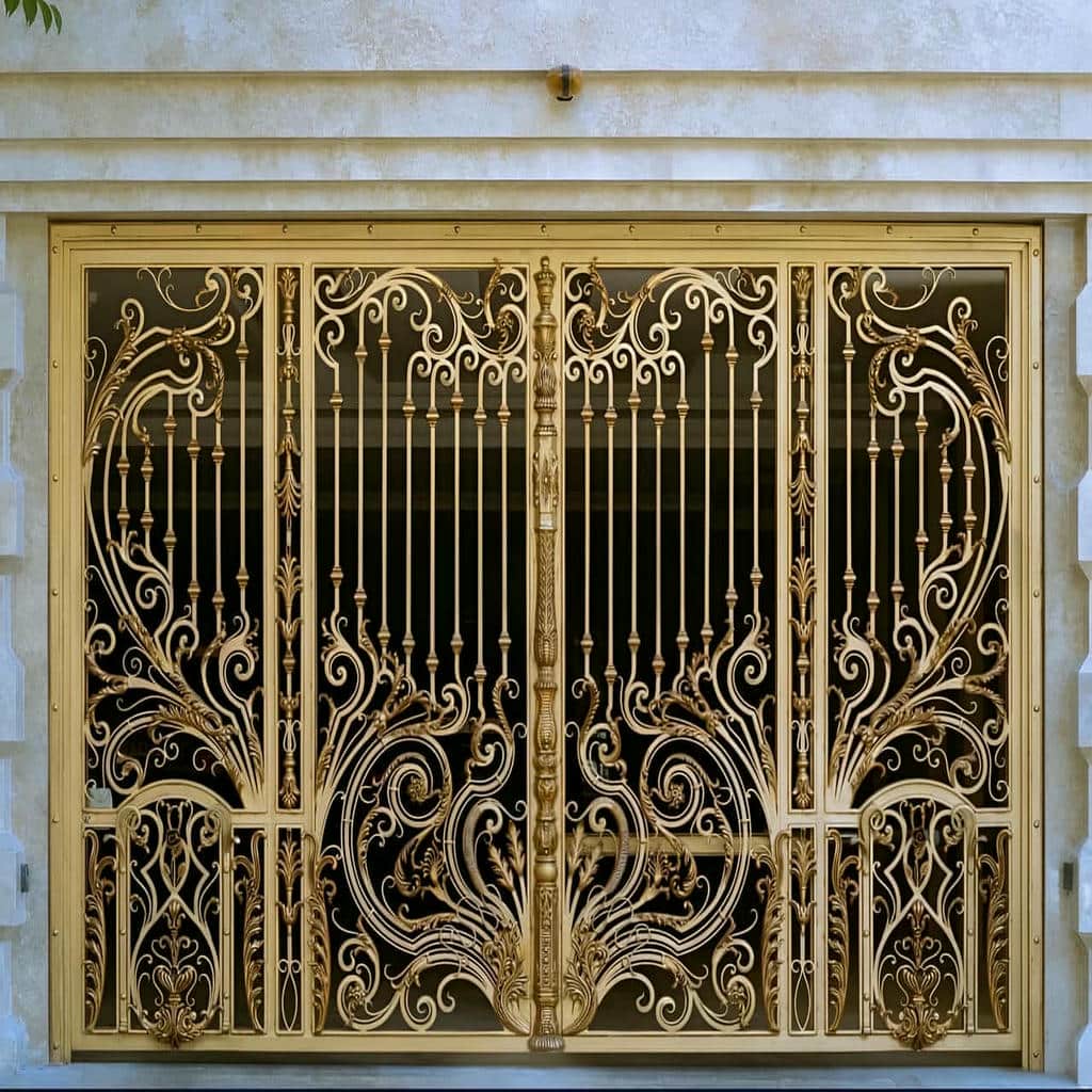 نصب درب حیاط پروفیل سنگین در زاهدان