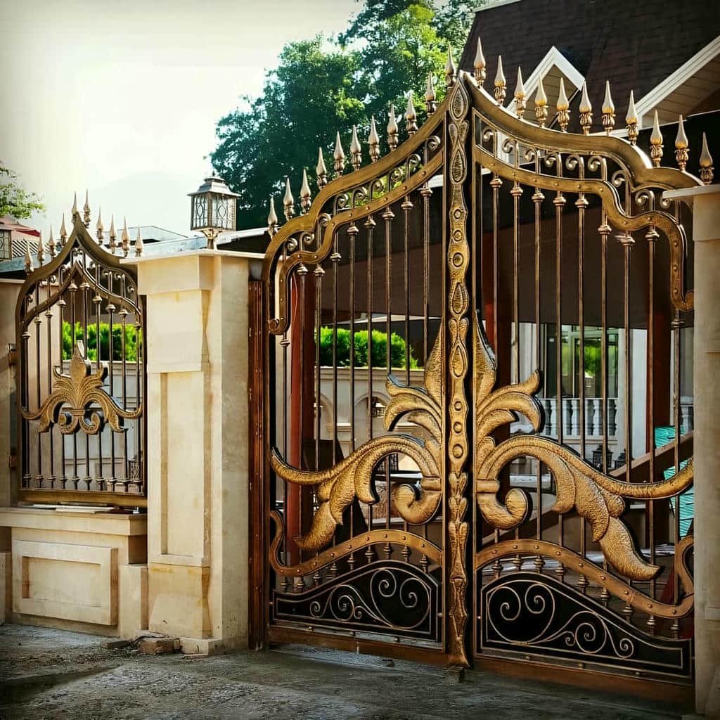 قیمت درب حیاط ساخت سفارشی در مهرشهر کرج