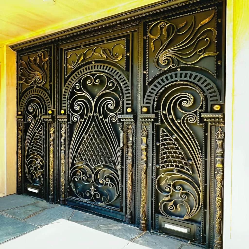 خرید درب حیاط ویلایی در مشهد