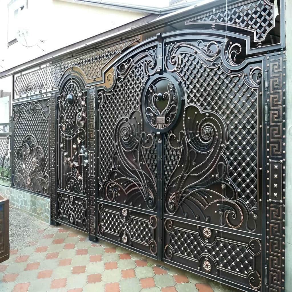 خرید درب حیاط مدرن در ارومیه
