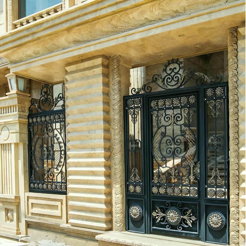 خرید درب حیاط مدرن در یاسوج