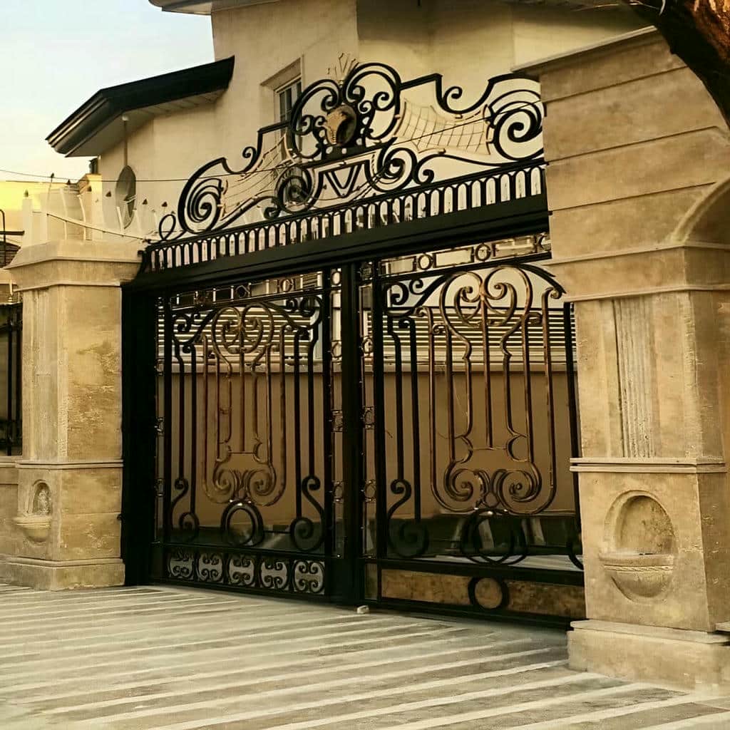 قیمت درب حیاط فرفورژه در بندر لنگه