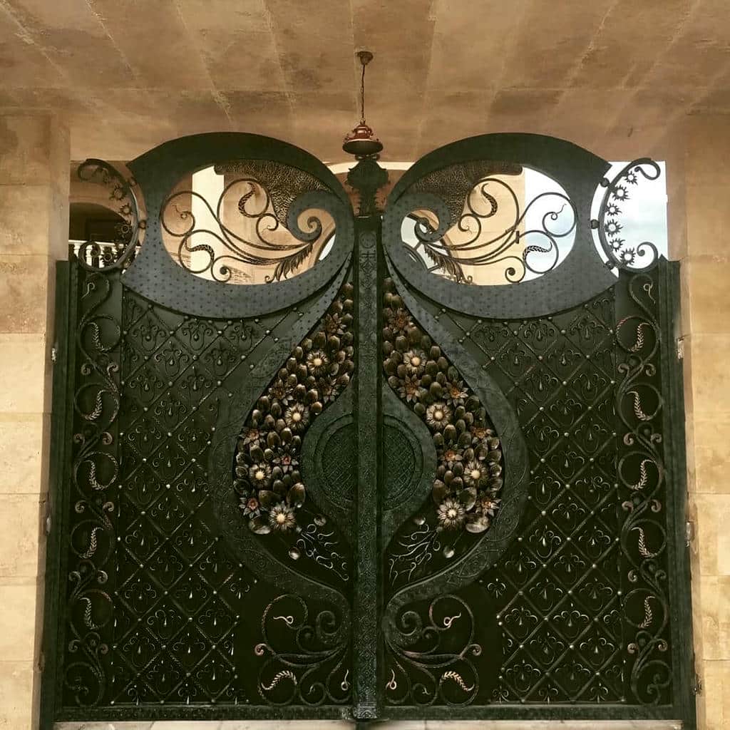 قیمت درب حیاط فرفورژه در بندر انزلی
