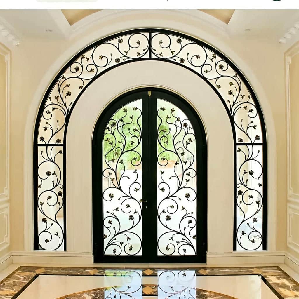 نصب درب حیاط پروفیل سنگین در سقز