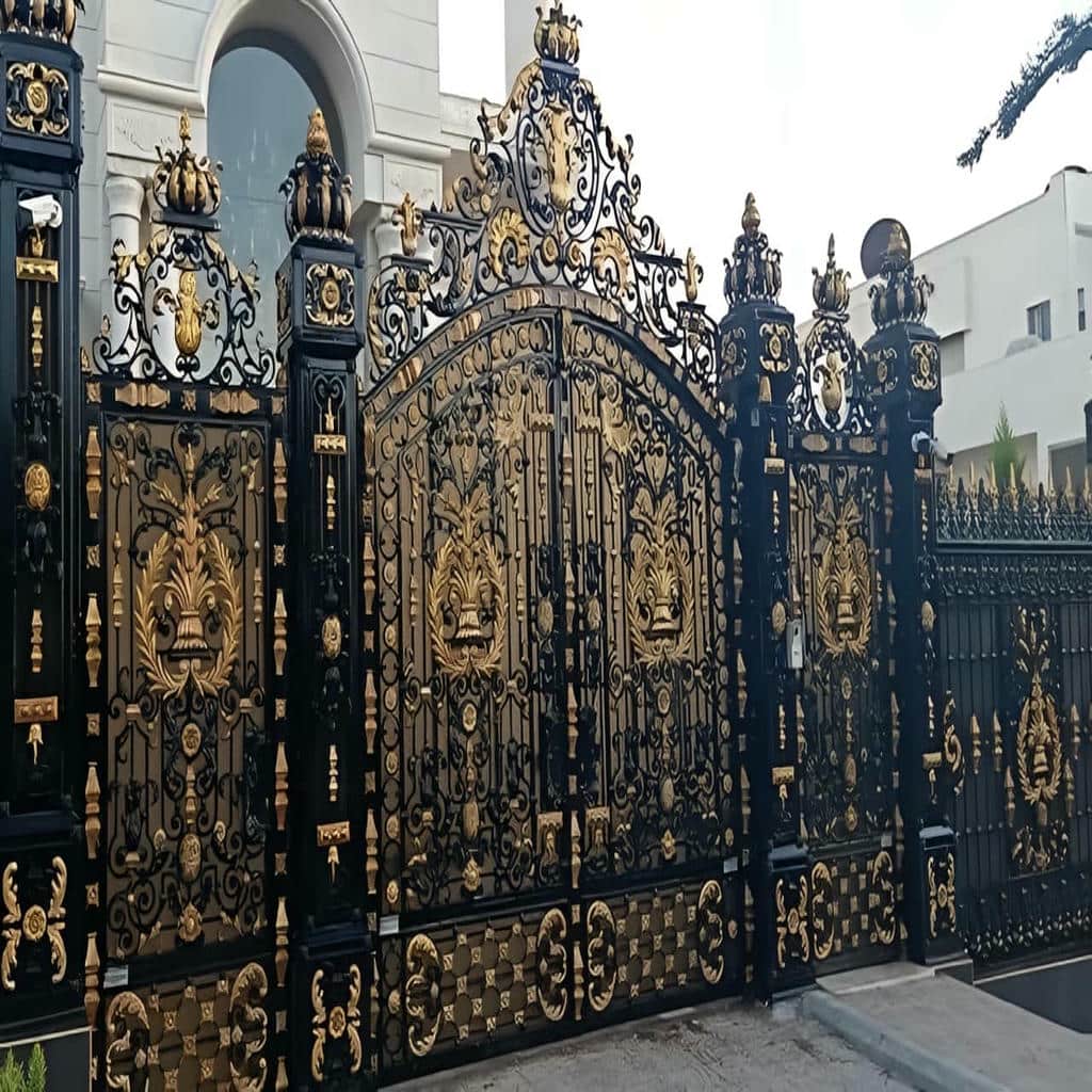 کارخانه درب حیاط یراق استاندارد در دماوند