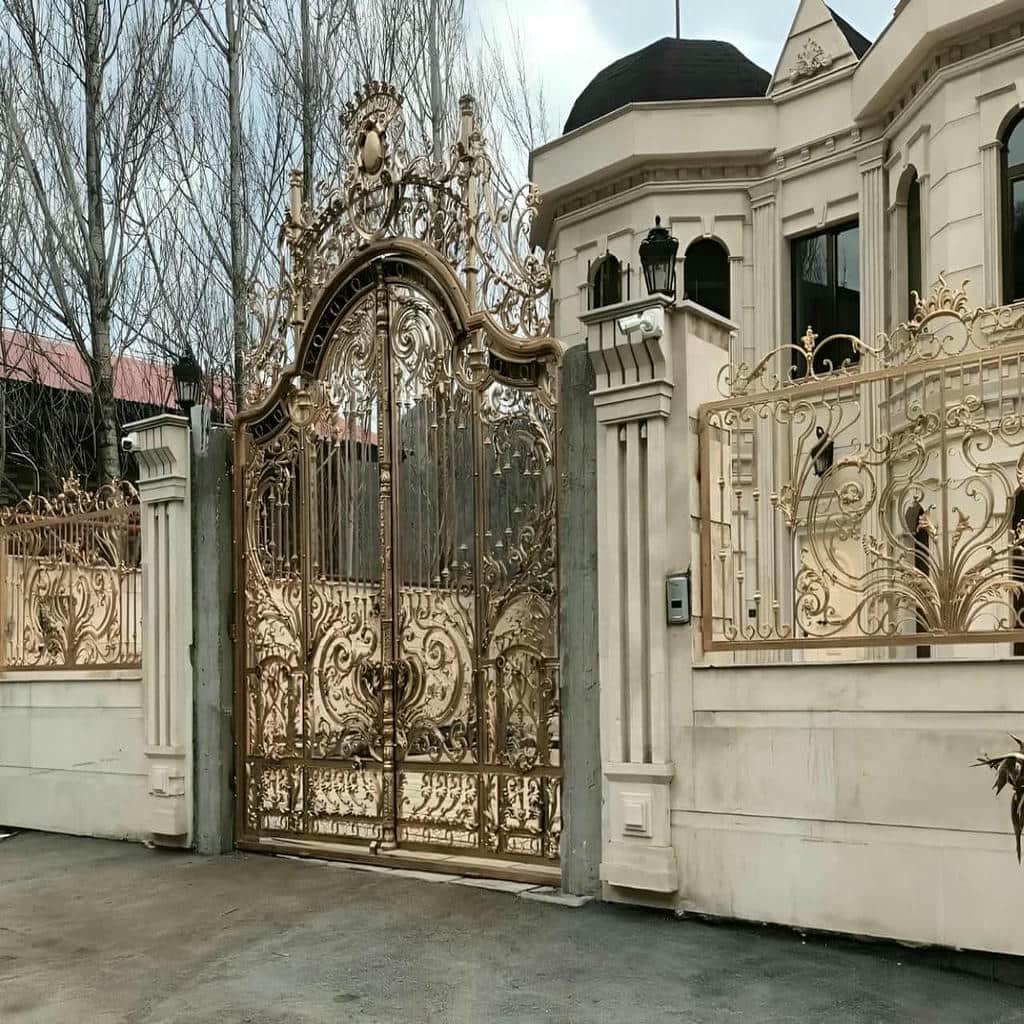 قیمت درب حیاط فرفورژه در تبریز