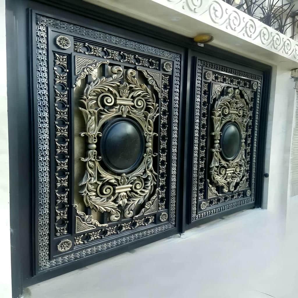 قیمت درب حیاط فرفورژه در مشهد