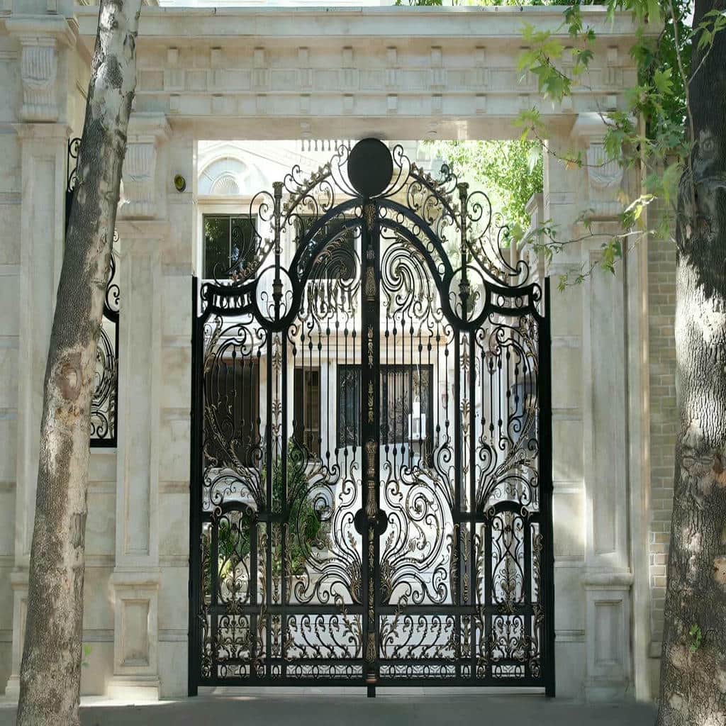 خرید درب حیاط ویلایی در یزد