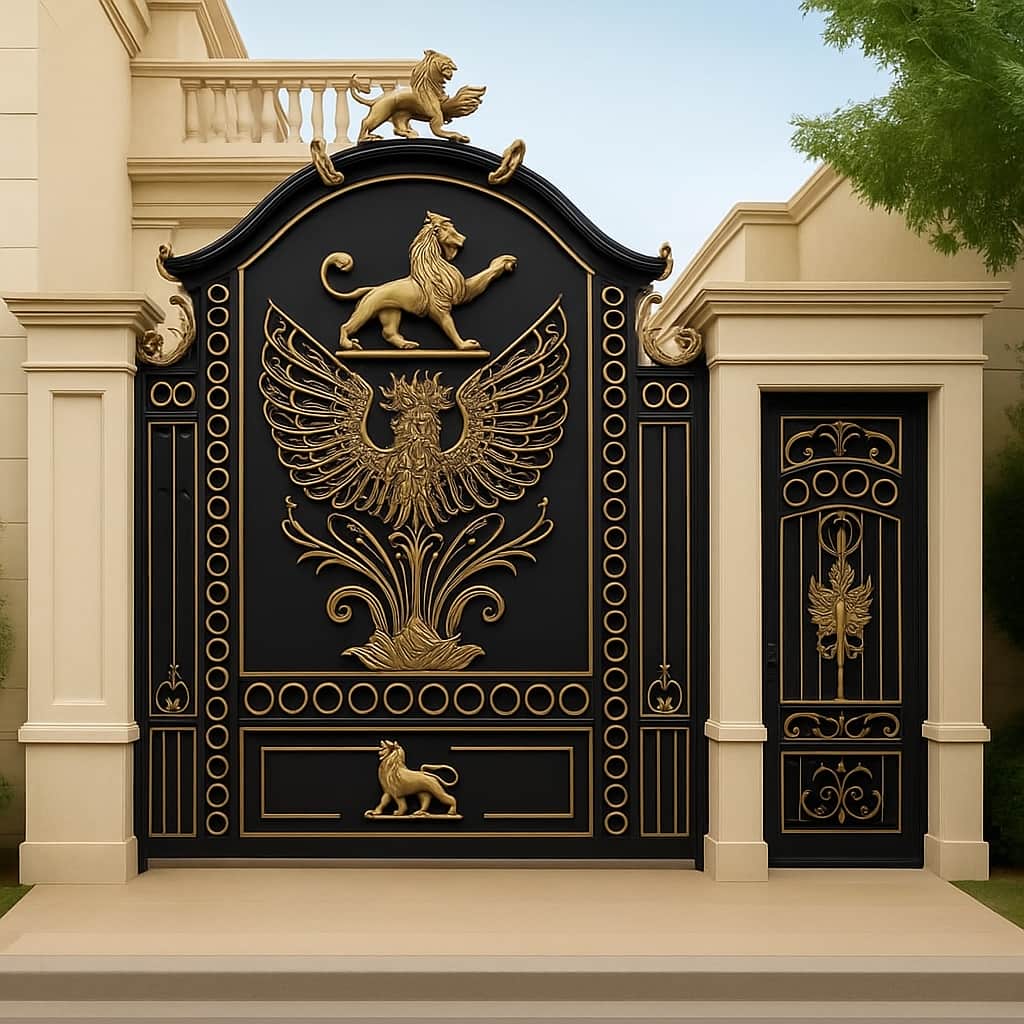 قیمت درب حیاط جوشکاری صنعتی در پردیس