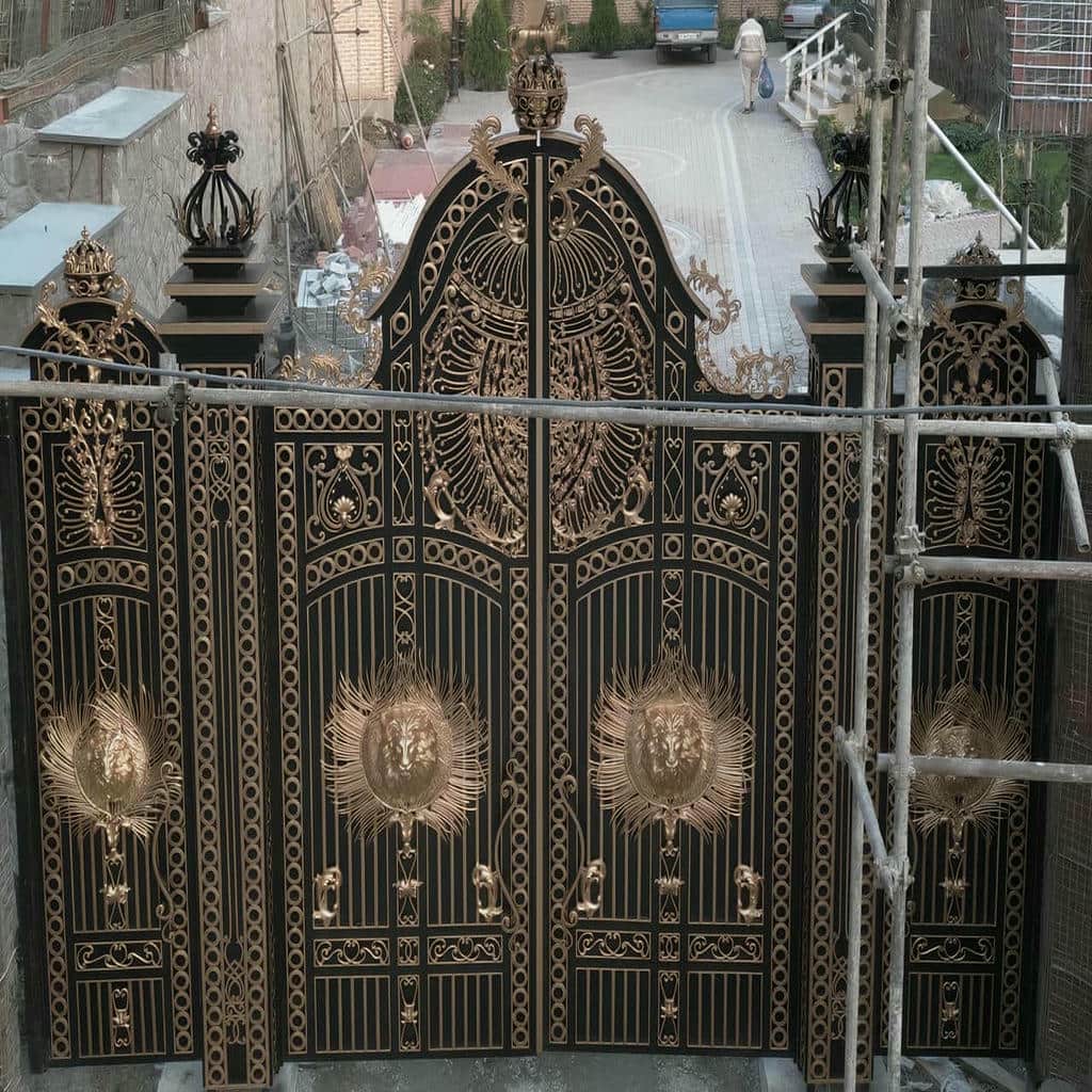کارخانه درب حیاط جوشکاری صنعتی در ارومیه