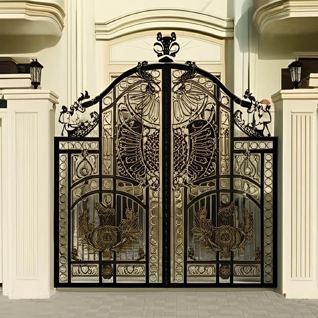 خرید درب حیاط کلاسیک در سقز