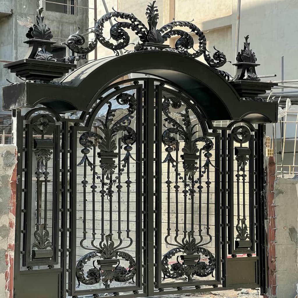 قیمت درب حیاط فرفورژه در کردان