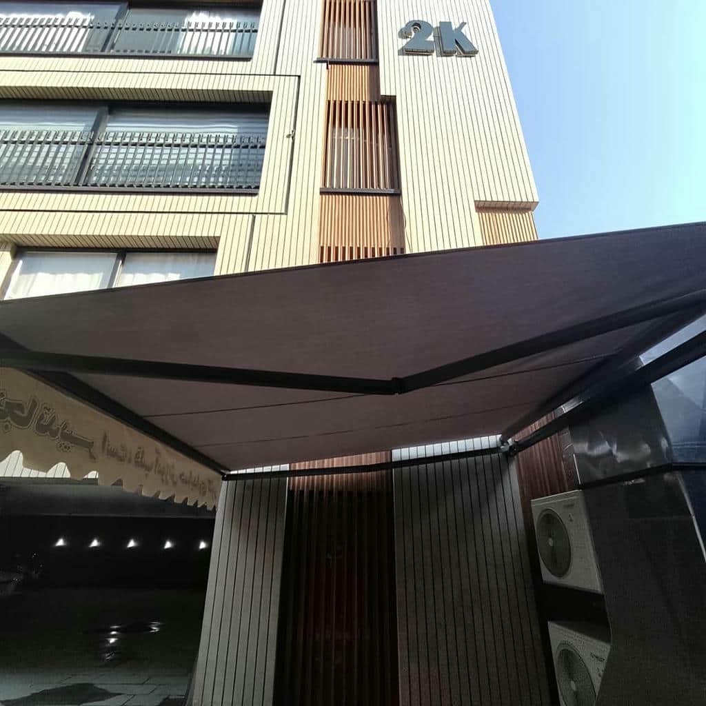 خرید سایبان برقی بازویی در مهرشهر کرج