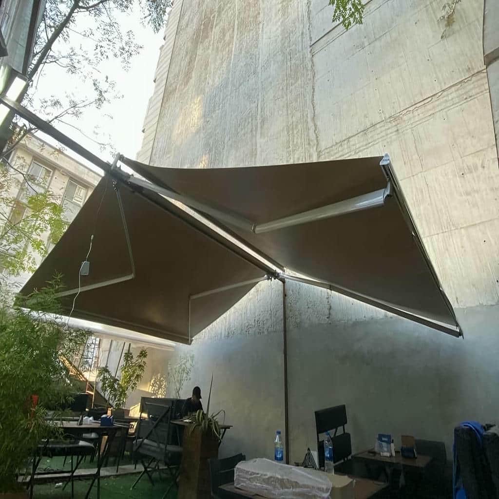 خرید سایبان برقی بازویی در آمل