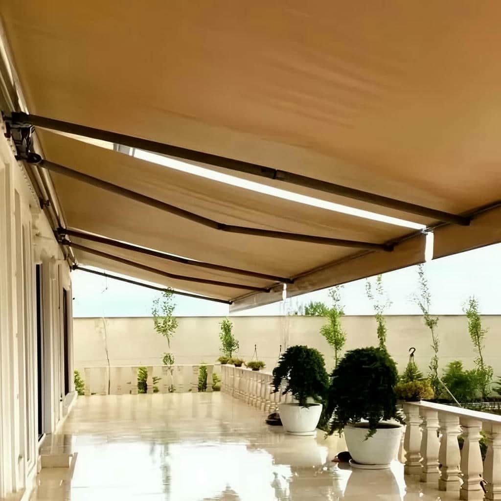 خرید سایبان برقی پارچه مقاوم در فردیس کرج
