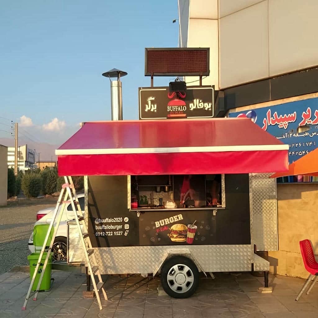خرید سایبان برقی پارچه ضدآب در دماوند