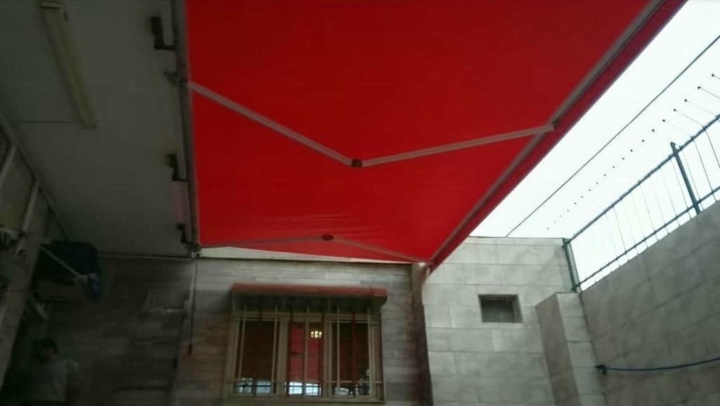 نصب سایبان برقی پارکینگ در رامسر