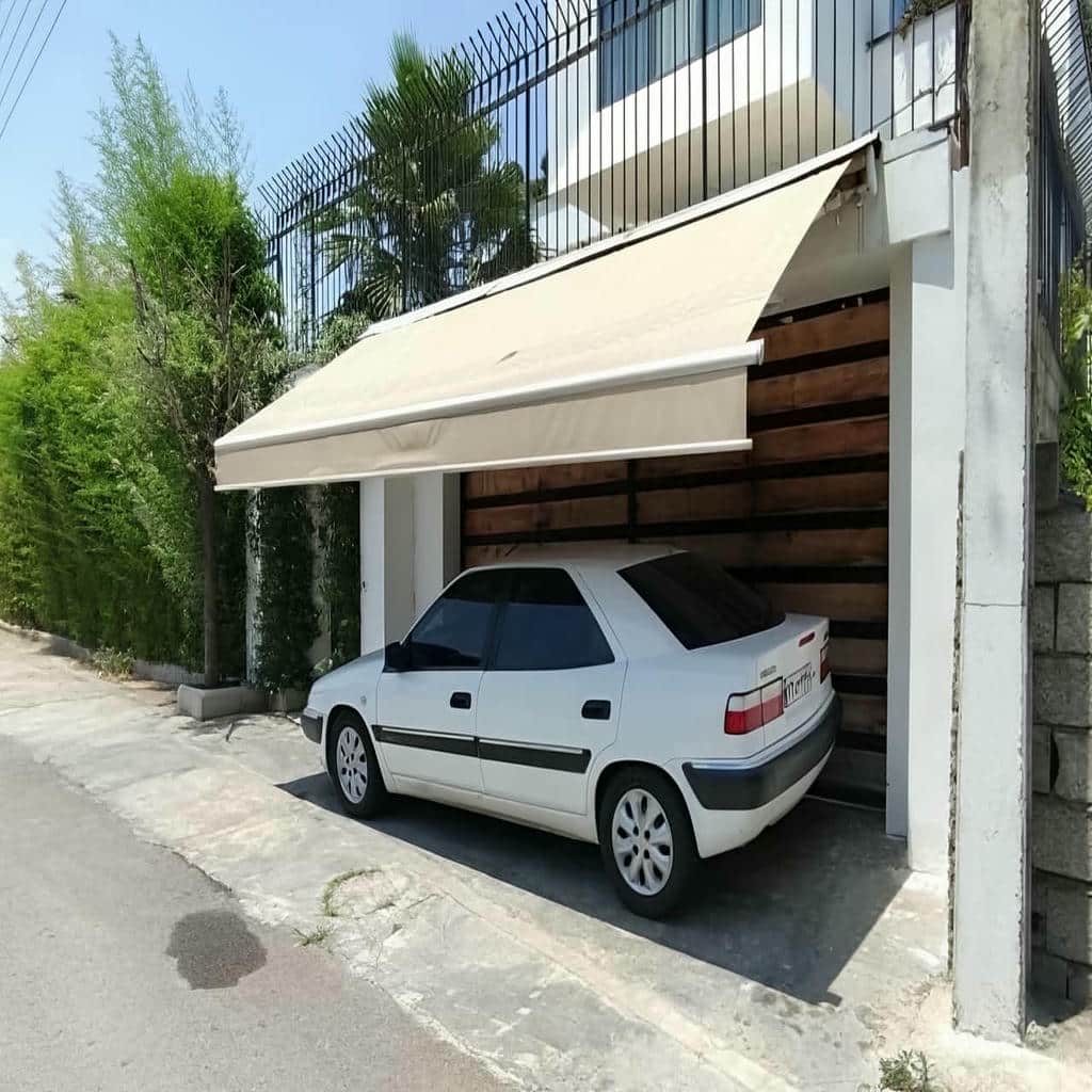 فروش سایبان برقی مغازه در آمل