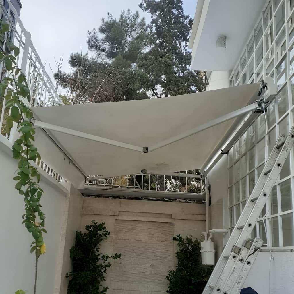 سایبان برقی در مریوان