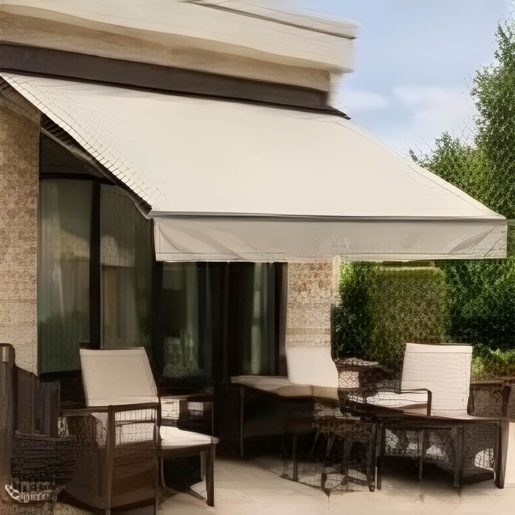 نصب سایبان برقی تراس در قزوین