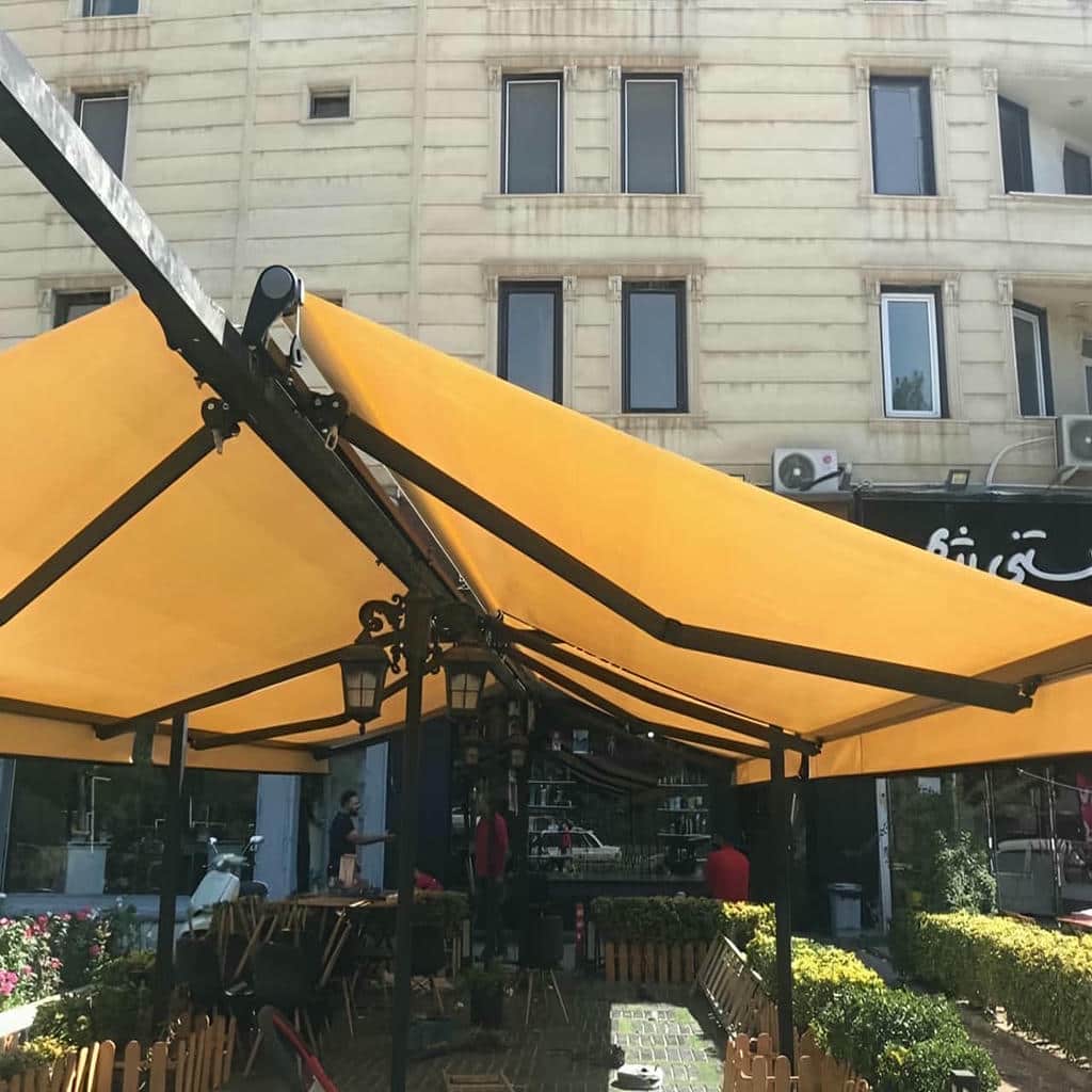 خرید سایبان برقی ضدآب در همدان