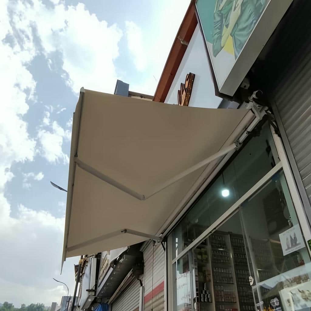 فروش سایبان برقی مغازه در چابهار