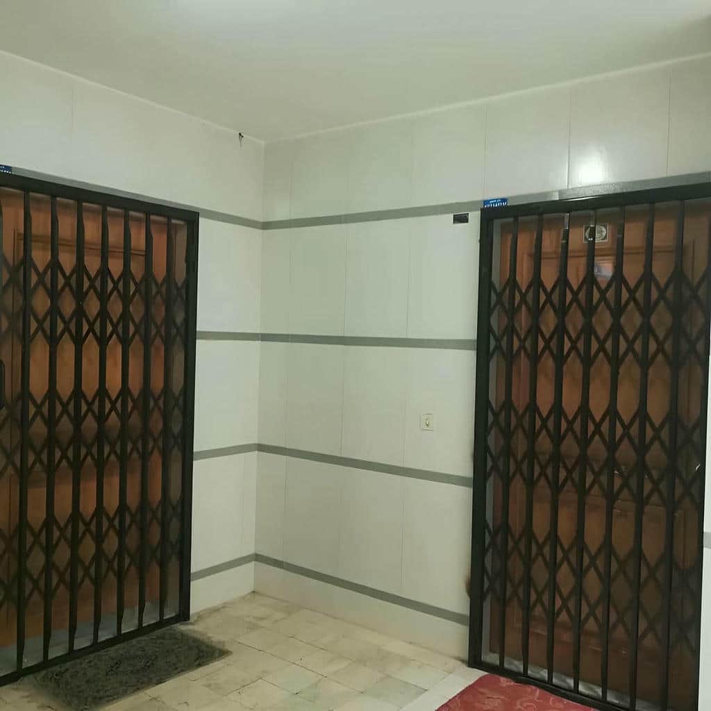 قیمت درب آکاردئونی قفل ضدبرش در قزوین