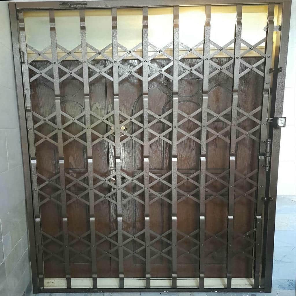 قیمت درب آکاردئونی فرفورژه در آمل