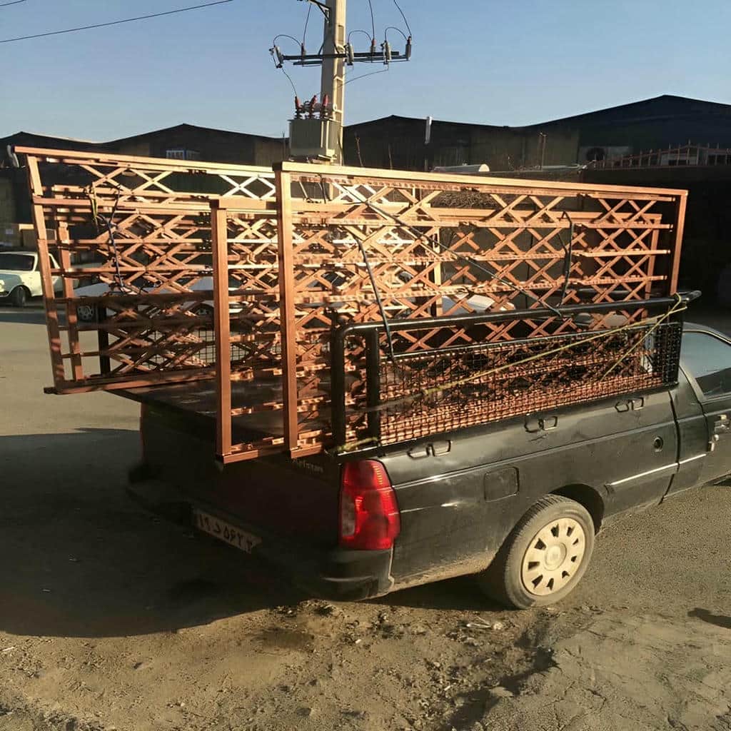 قیمت درب آکاردئونی فرفورژه در قائمشهر