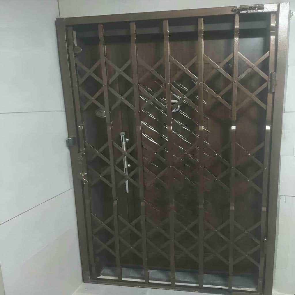 قیمت درب آکاردئونی قفل ضدبرش در شهرکرد