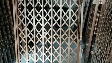 درب آکاردئونی در یاسوج