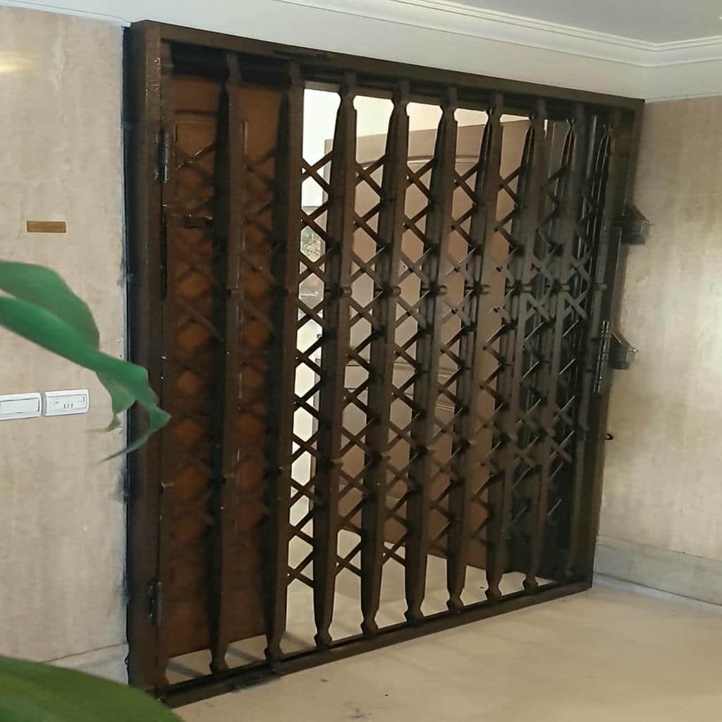 قیمت درب آکاردئونی سه گل در چابهار