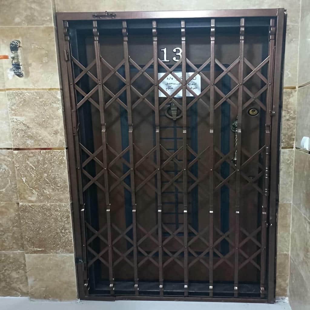 کارخانه درب آکاردئونی پوشش ضدزنگ در شهرکرد