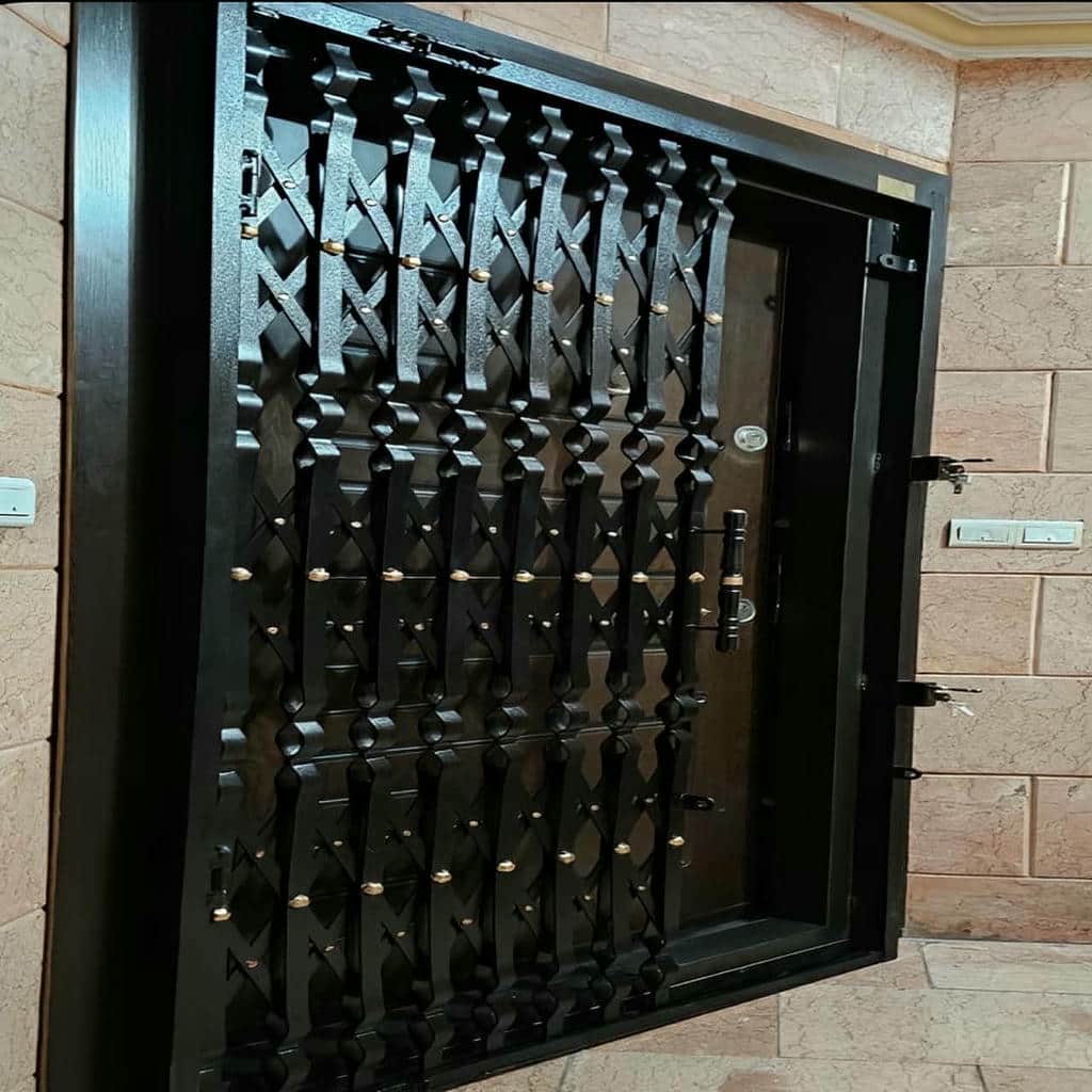 فروش درب آکاردئونی قفل ضدبرش در شهریار