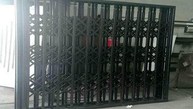 درب آکاردئونی در چابهار