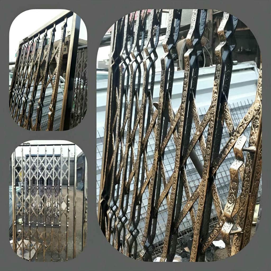 کارخانه درب آکاردئونی ریل تاشو در سیرجان
