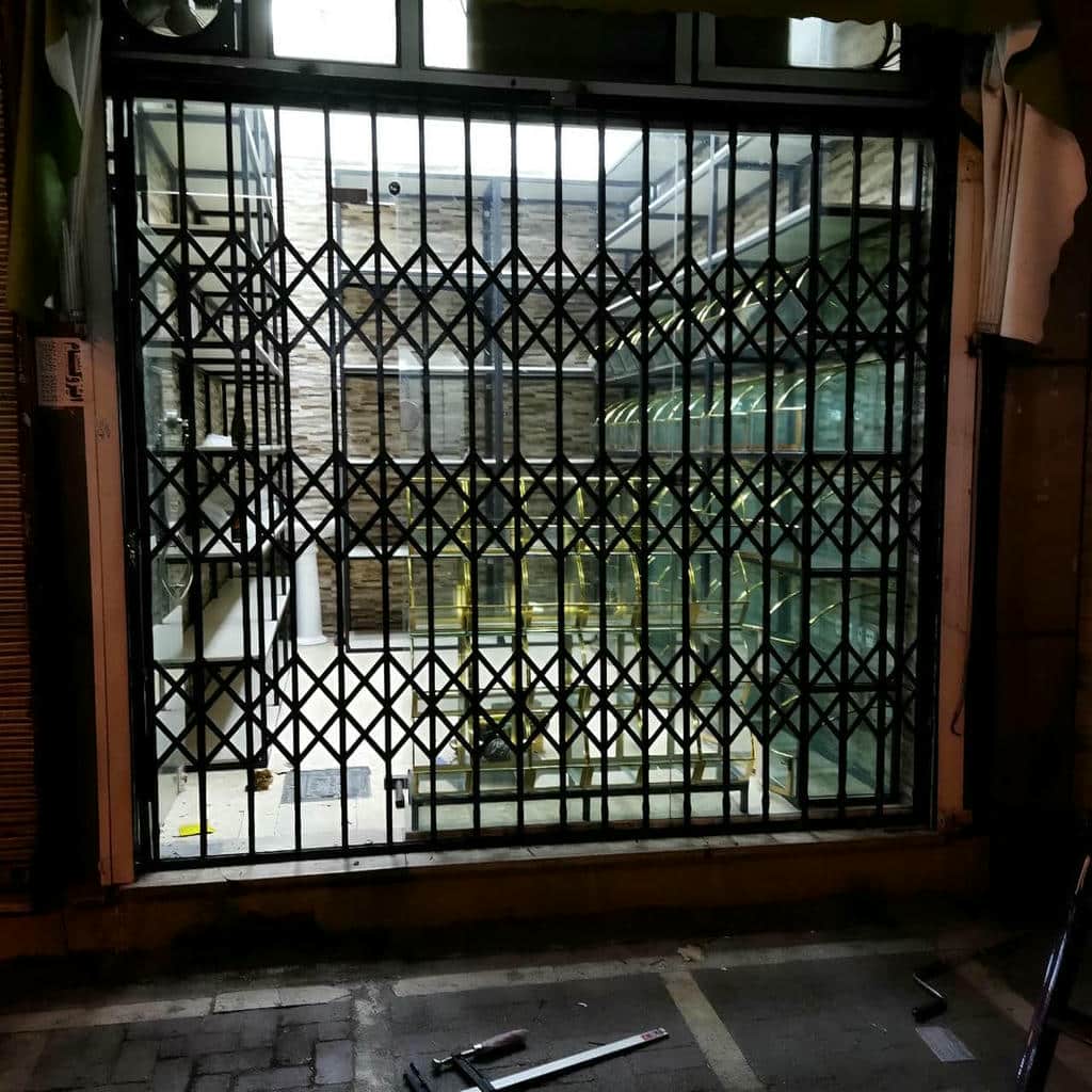 کارخانه درب آکاردئونی پوشش ضدزنگ در بجنورد