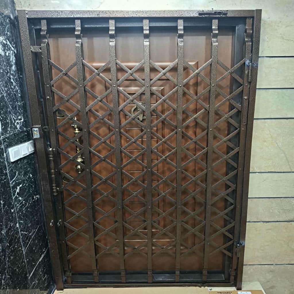 قیمت درب آکاردئونی پروفیل مقاوم در چابهار