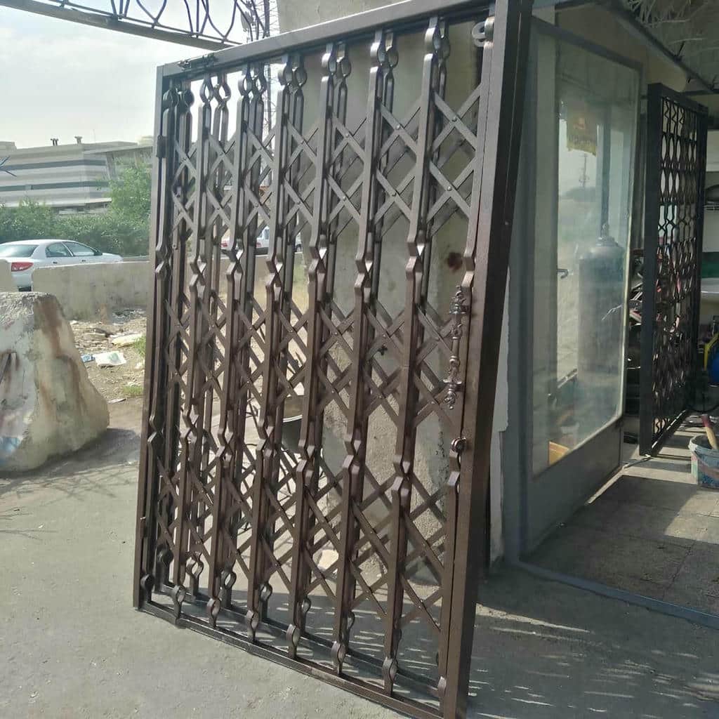 فروش درب آکاردئونی تمام گل در هشتگرد