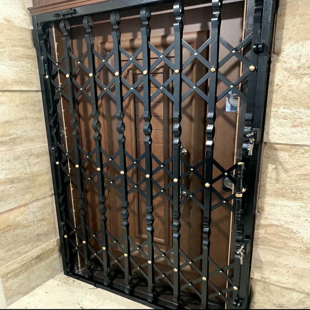 فروش درب آکاردئونی تمام گل در طالقان